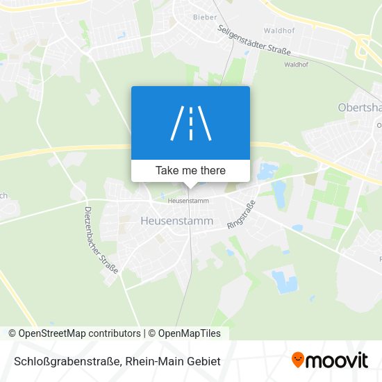 Schloßgrabenstraße map