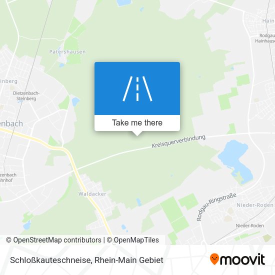 Schloßkauteschneise map