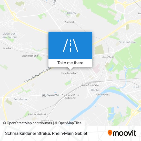 Schmalkaldener Straße map