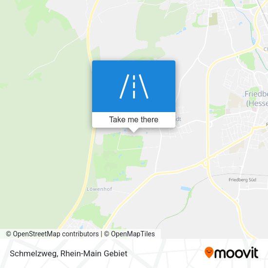 Schmelzweg map