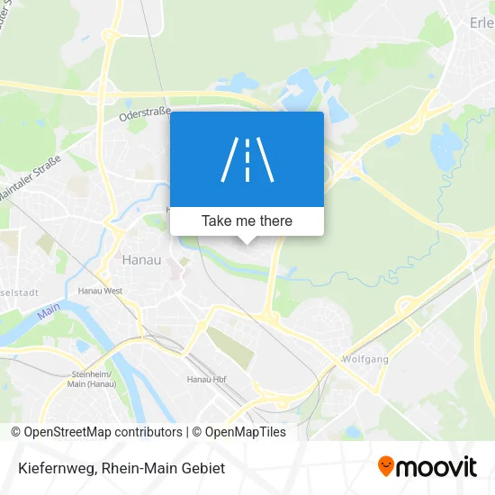 Карта Kiefernweg
