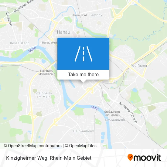 Карта Kinzigheimer Weg