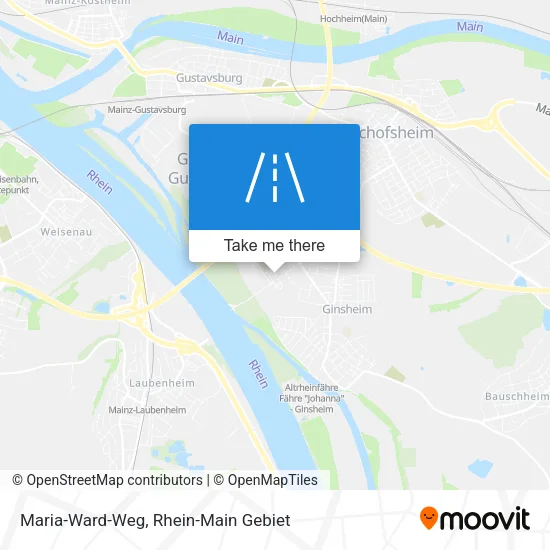 Карта Maria-Ward-Weg
