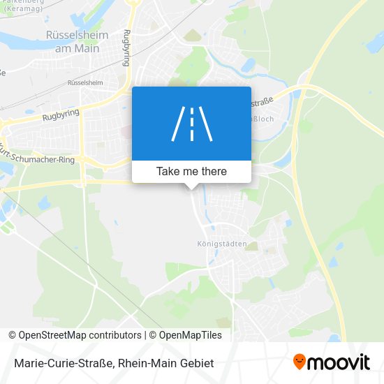 Marie-Curie-Straße map