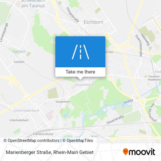 Marienberger Straße map