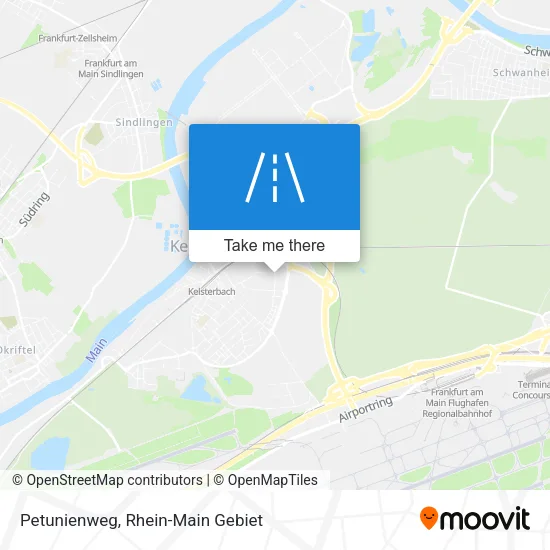 Карта Petunienweg