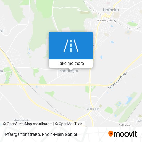 Pfarrgartenstraße map