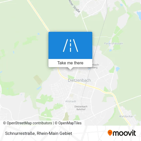 Карта Schnurrestraße