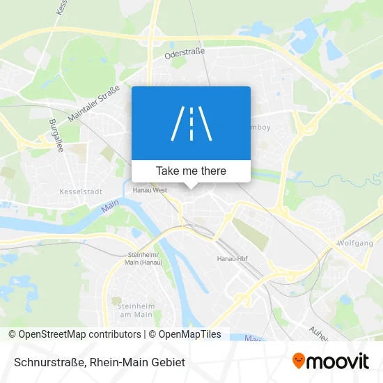 Карта Schnurstraße