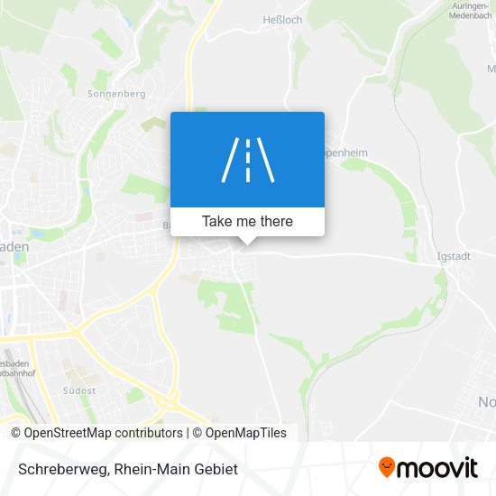 Schreberweg map