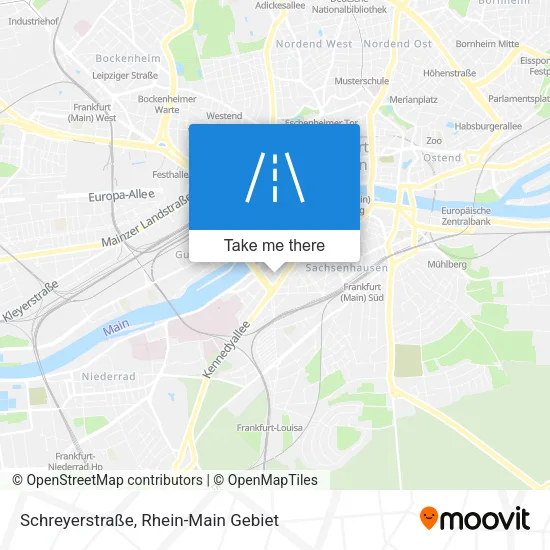 Карта Schreyerstraße