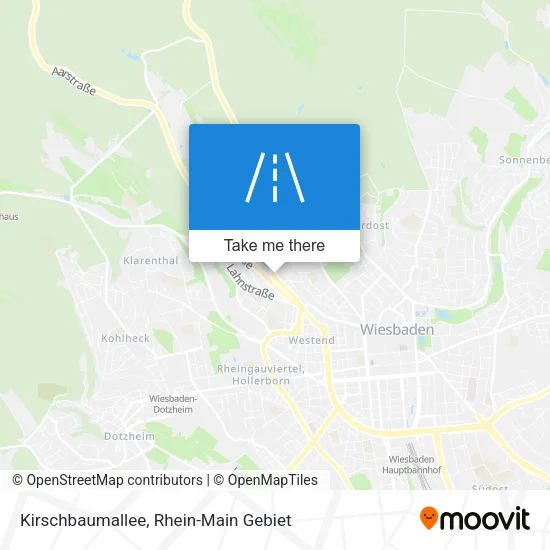 Карта Kirschbaumallee
