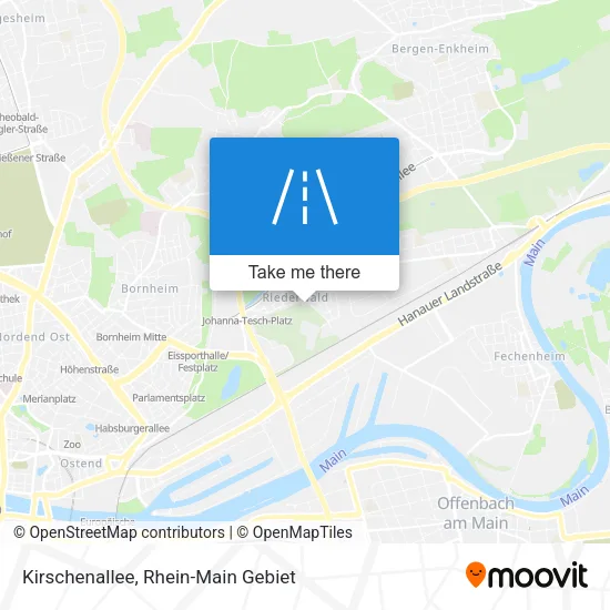 Карта Kirschenallee