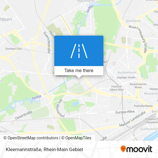 Карта Kleemannstraße