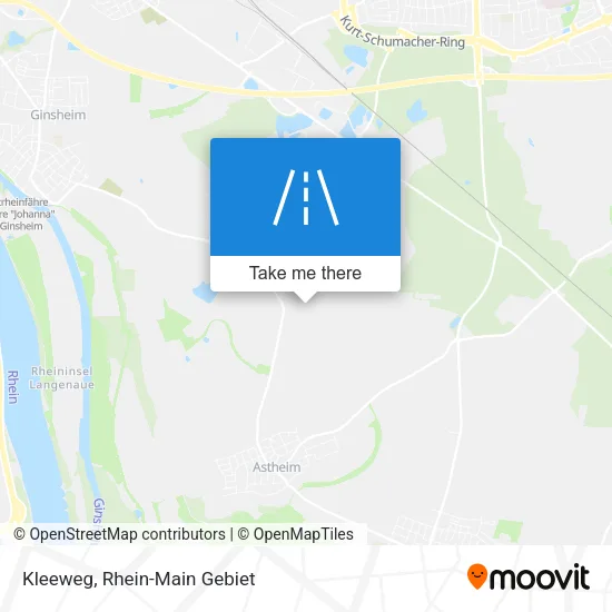 Карта Kleeweg