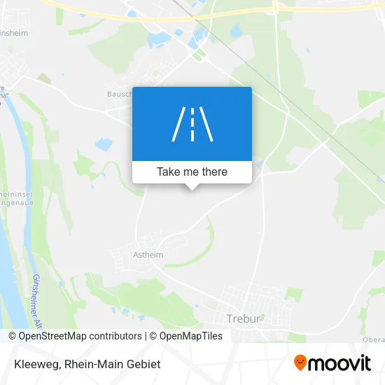 Карта Kleeweg