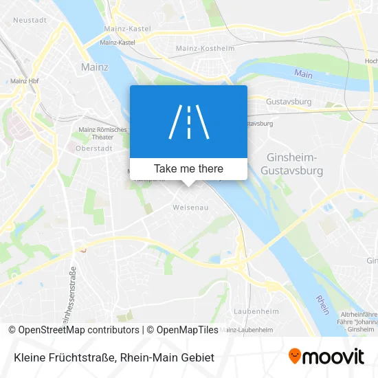 Карта Kleine Früchtstraße