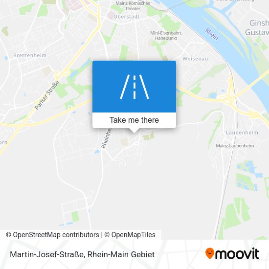 Martin-Josef-Straße map