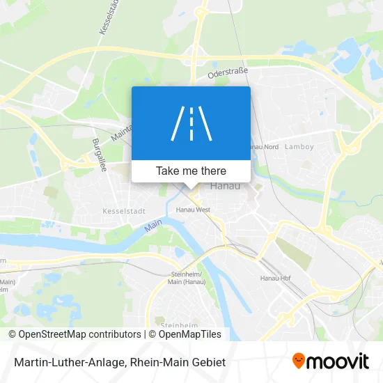 Карта Martin-Luther-Anlage