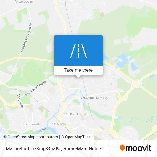 Карта Martin-Luther-King-Straße