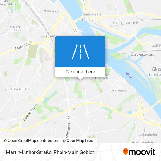 Карта Martin-Luther-Straße