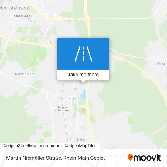 Карта Martin-Niemöller-Straße