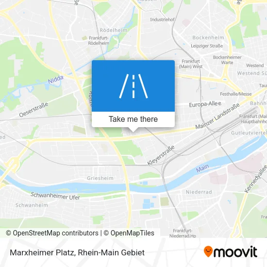 Карта Marxheimer Platz