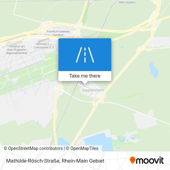 Карта Mathilde-Rösch-Straße