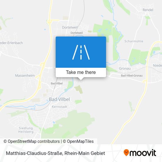 Matthias-Claudius-Straße map