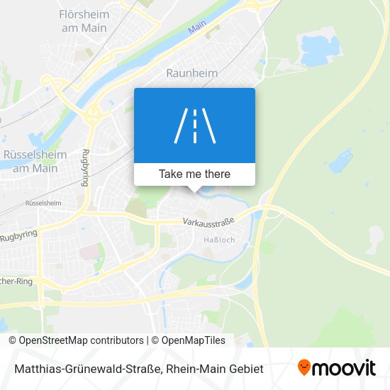 Matthias-Grünewald-Straße map