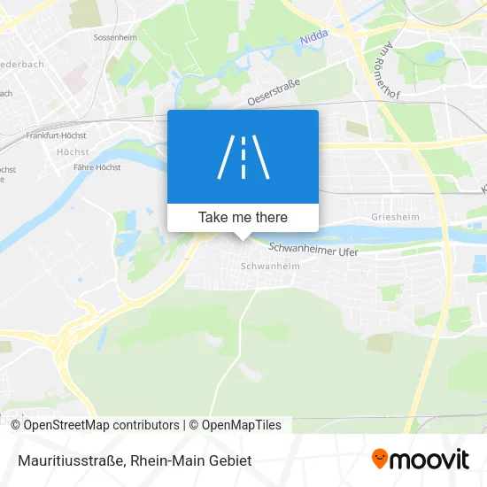 Карта Mauritiusstraße