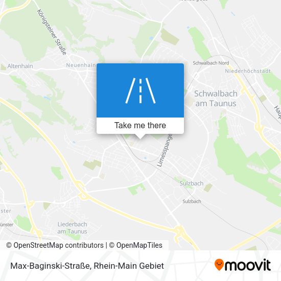 Карта Max-Baginski-Straße