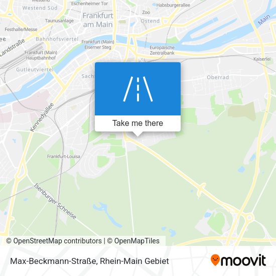 Карта Max-Beckmann-Straße