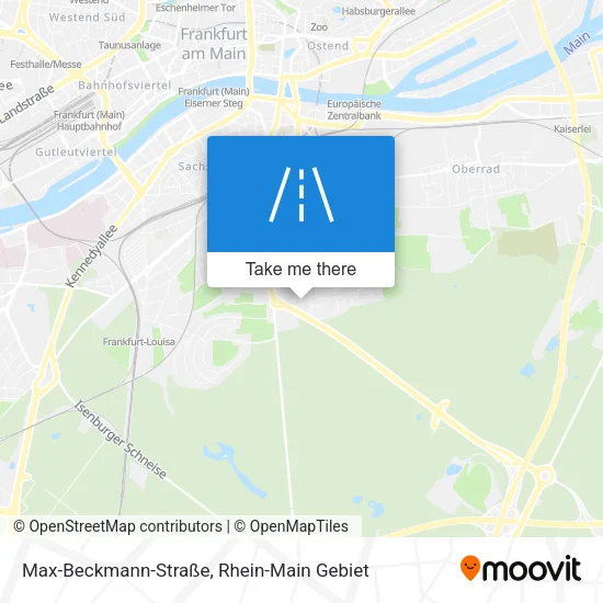 Карта Max-Beckmann-Straße