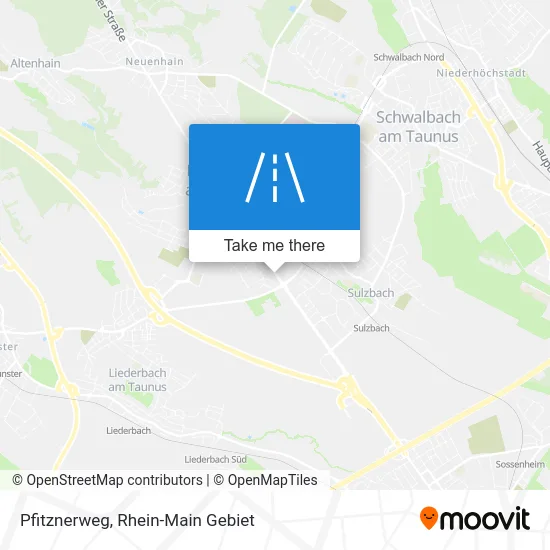 Карта Pfitznerweg