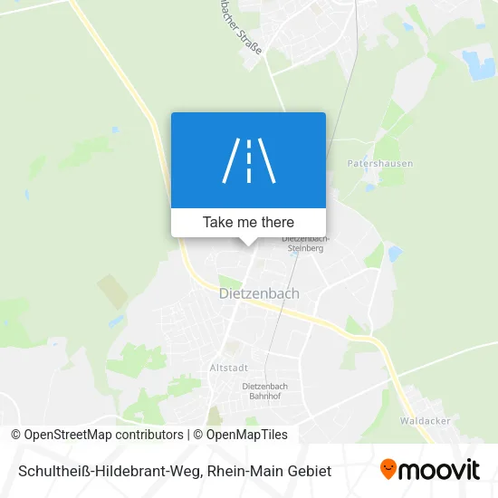 Карта Schultheiß-Hildebrant-Weg