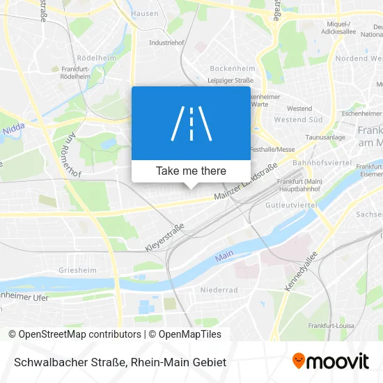 Карта Schwalbacher Straße