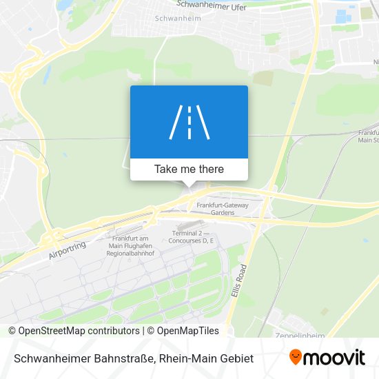 Schwanheimer Bahnstraße map