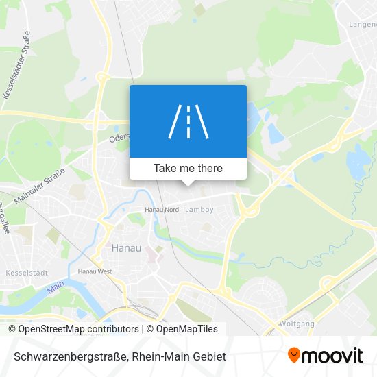 Schwarzenbergstraße map