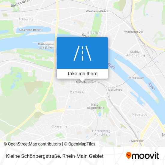 Kleine Schönbergstraße map