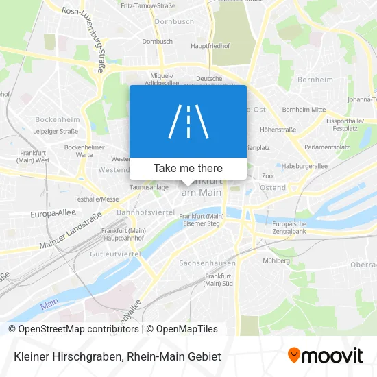 Карта Kleiner Hirschgraben