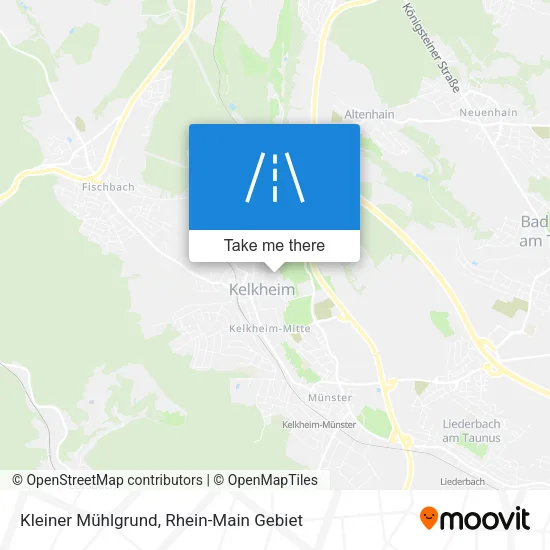 Карта Kleiner Mühlgrund