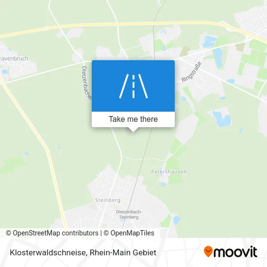 Карта Klosterwaldschneise