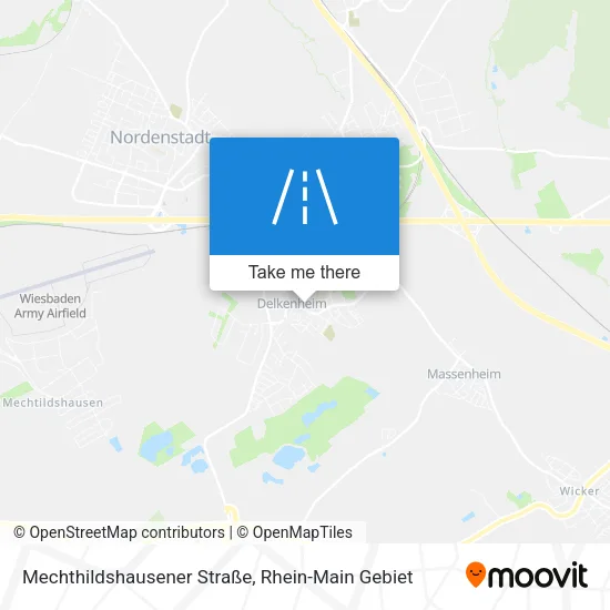 Карта Mechthildshausener Straße