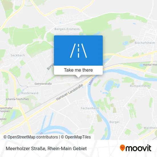 Карта Meerholzer Straße