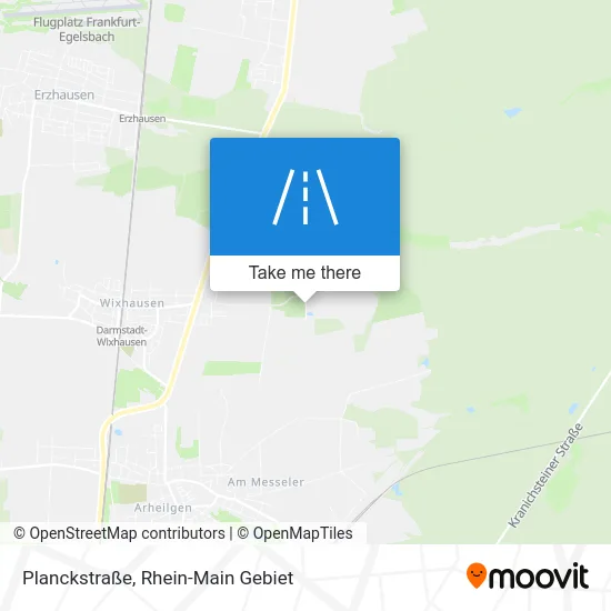 Карта Planckstraße