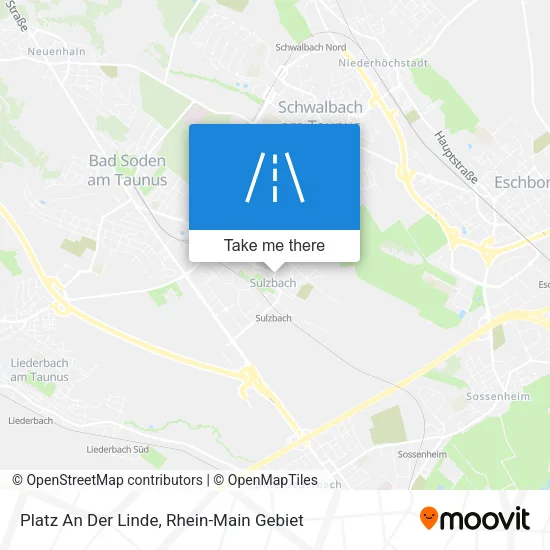 Карта Platz An Der Linde