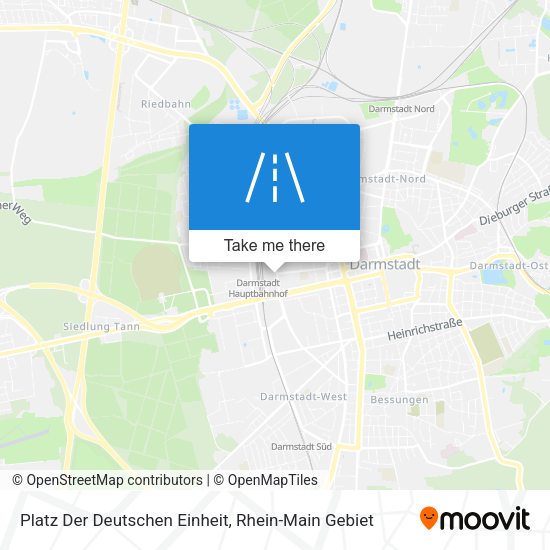 Platz Der Deutschen Einheit map