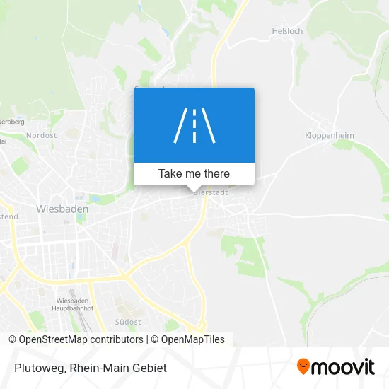 Карта Plutoweg