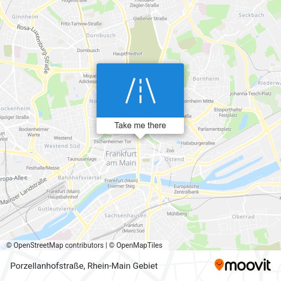 Porzellanhofstraße map